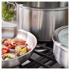 7-pc, Stainless Steel, Cookware Set