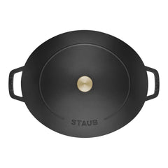 6.25 qt, Wide Oval Dutch Oven, black matte