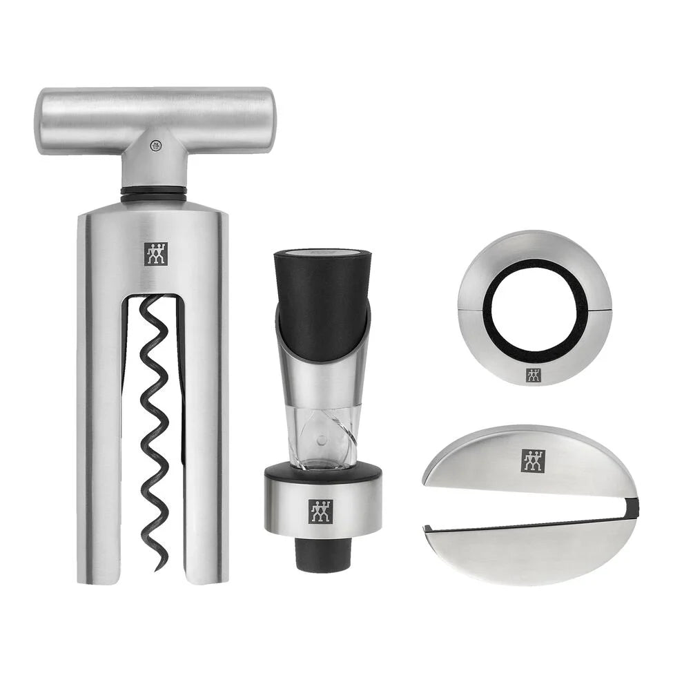 4-pc, 4-pc Sommelier 18/10 Stainless Steel Wine Tool Set