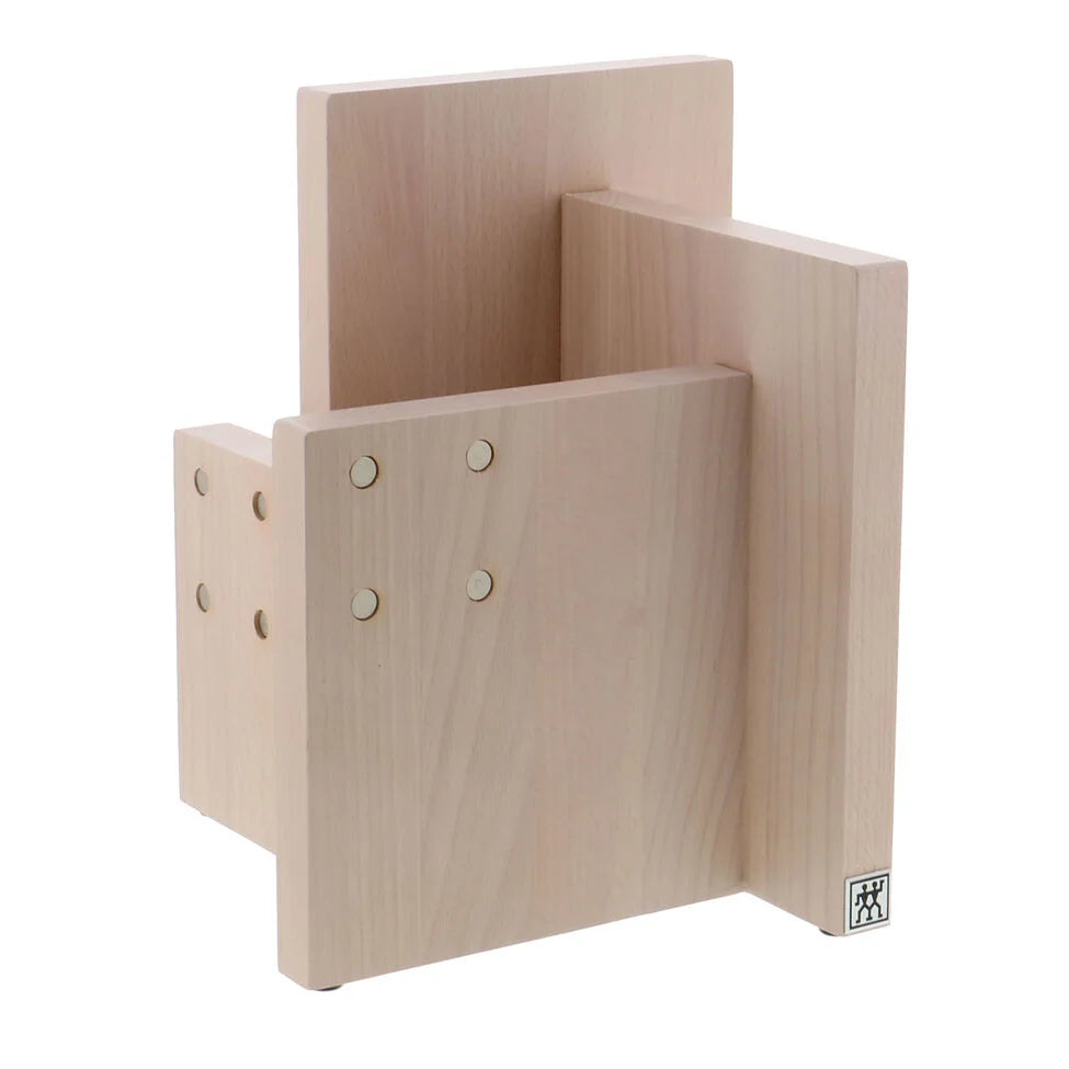 Beechwood, Square Italian Magnetic Block - White