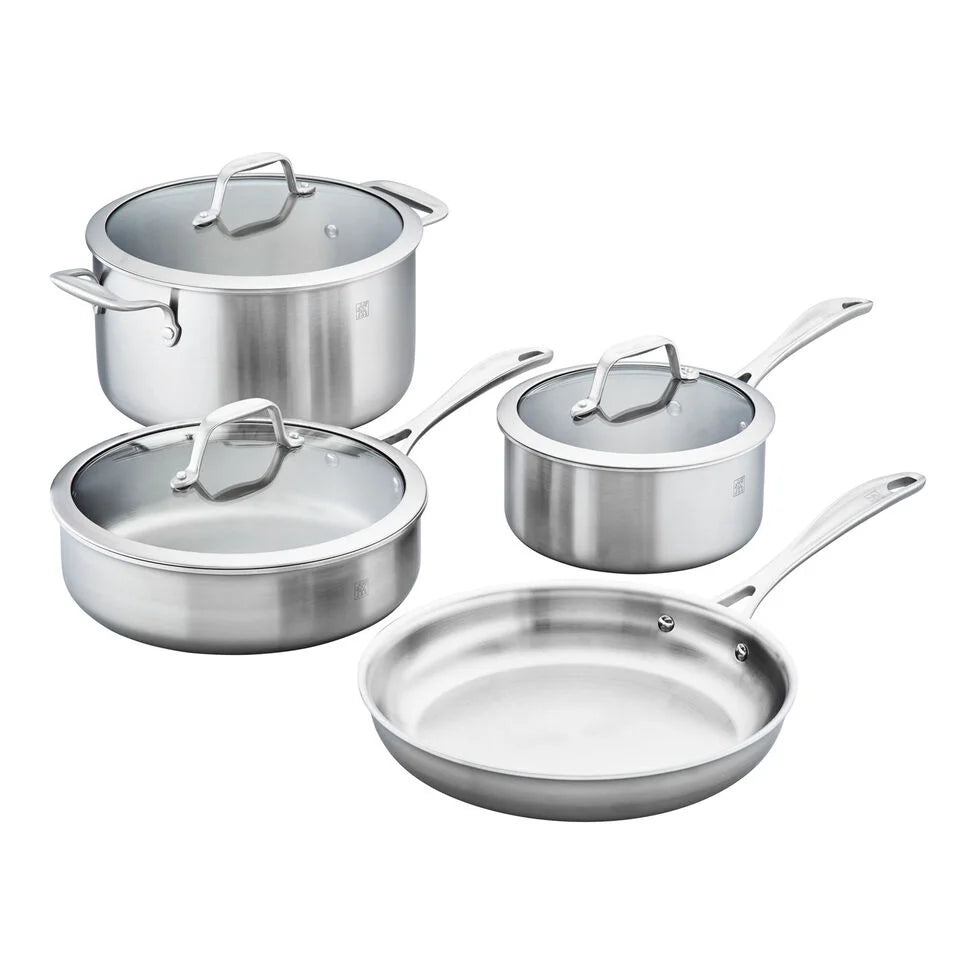 7-pc, Stainless Steel, Cookware Set
