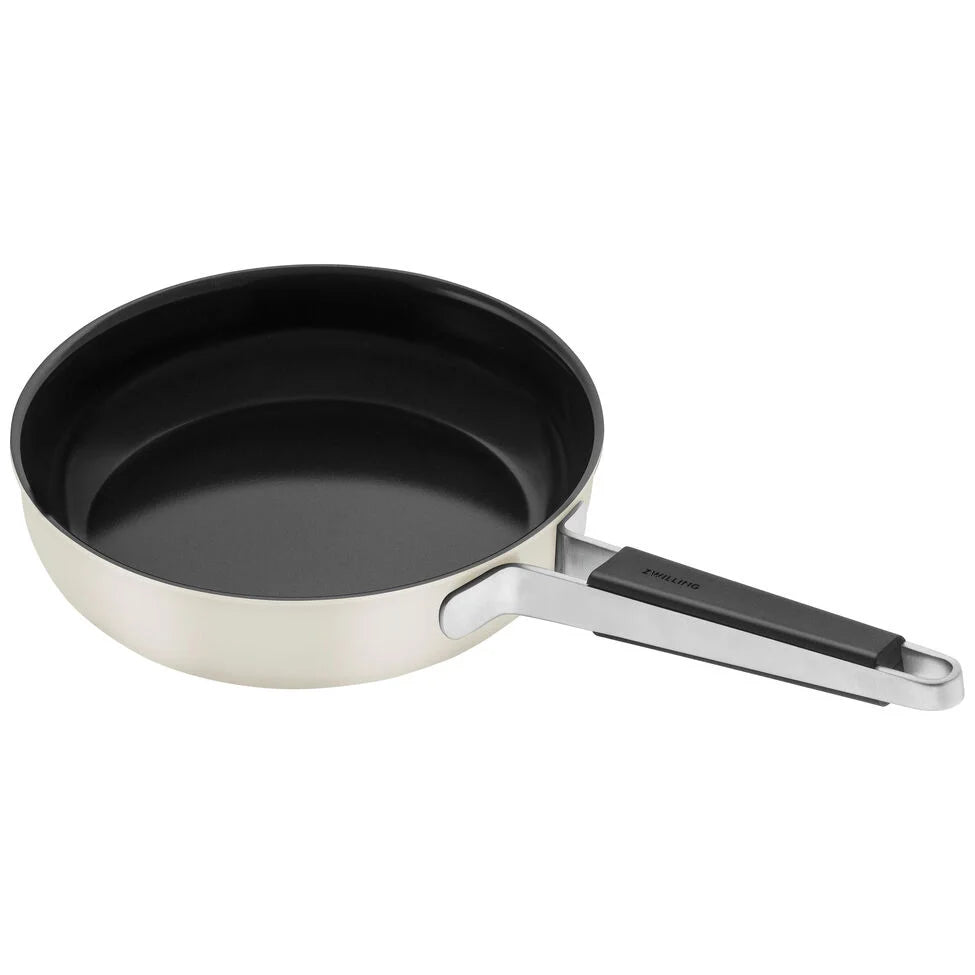 9.5-inch, 18/10 Stainless Steel, Frying Pan Ceramic Non-stick Coating