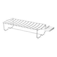 Bun Warmer - Large, 2 long slots, silver