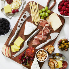 3-pc, Stainless Steel Cheese Knife Set
