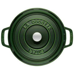 7 qt, Round, Dutch Oven, Basil