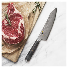 7-inch Rocking Santoku, Fine Edge