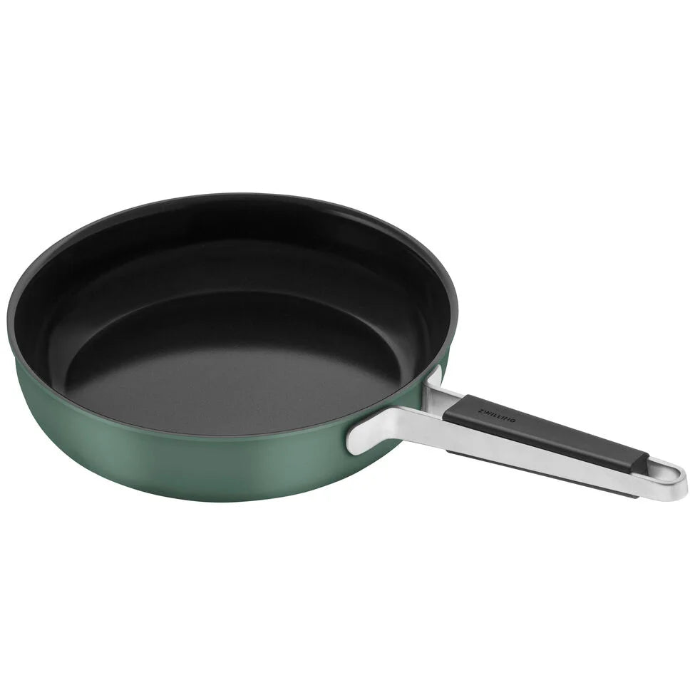 11-inch, 18/10 Stainless Steel, Frying Pan Ceramic Non-stick Coating