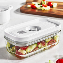 3-pc, Vacuum Box Set, Glass, Grey