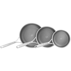 3-pc, Ceramic Hybrid Frying Pan Set