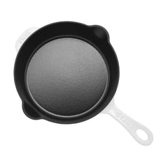 8.5-inch, Traditional Deep Skillet, Pure-white