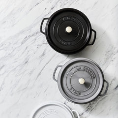 4 qt, Round, Dutch Oven, Black Matte