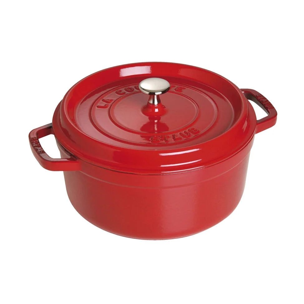 5.5 qt, Round, Dutch Oven, Cherry
