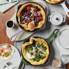 8.5-inch, Traditional Deep Skillet, Basil