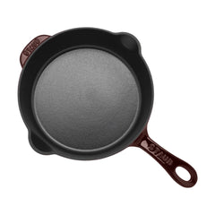 8.5-inch, Traditional Deep Skillet, Grenadine