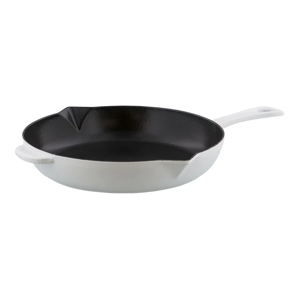 10-inch, Fry Pan, Pure-white