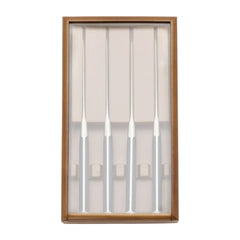 4-pc, Steak Knife Set With Wood Presentation Box