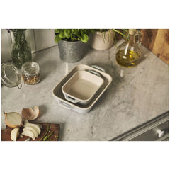 2-pc, Rectangular Baking Dish Set Macaron, light blue