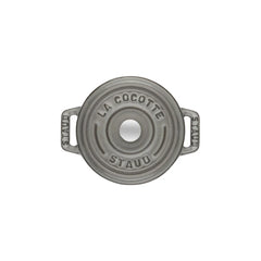 0.25 qt, Mini Round Dutch Oven, graphite grey