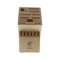 Birch, TWIN Birchwood Knife Block Empty