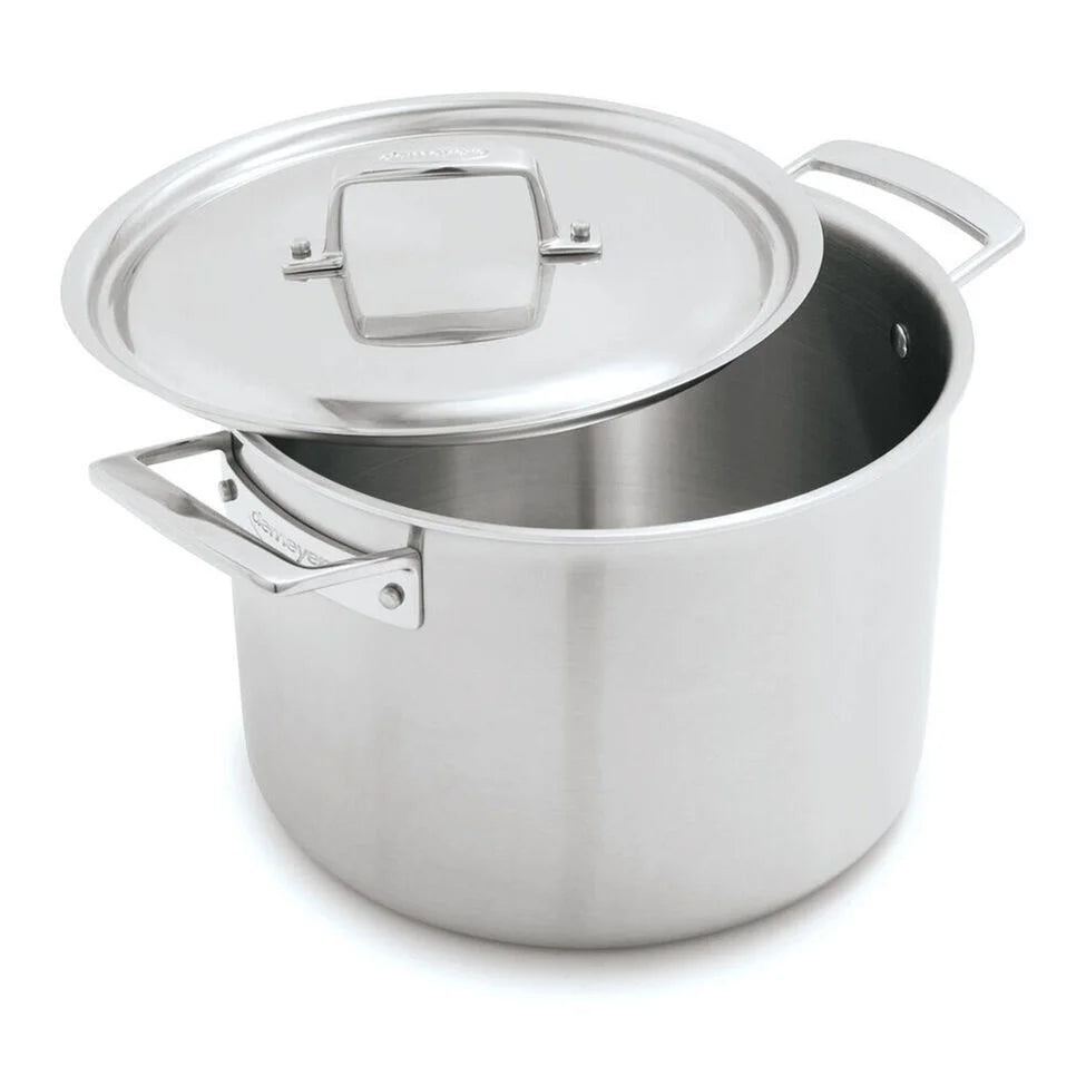 8 qt Stock Pot, 18/10 Stainless Steel