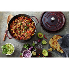 13.25 qt, Round, Dutch Oven, Grenadine