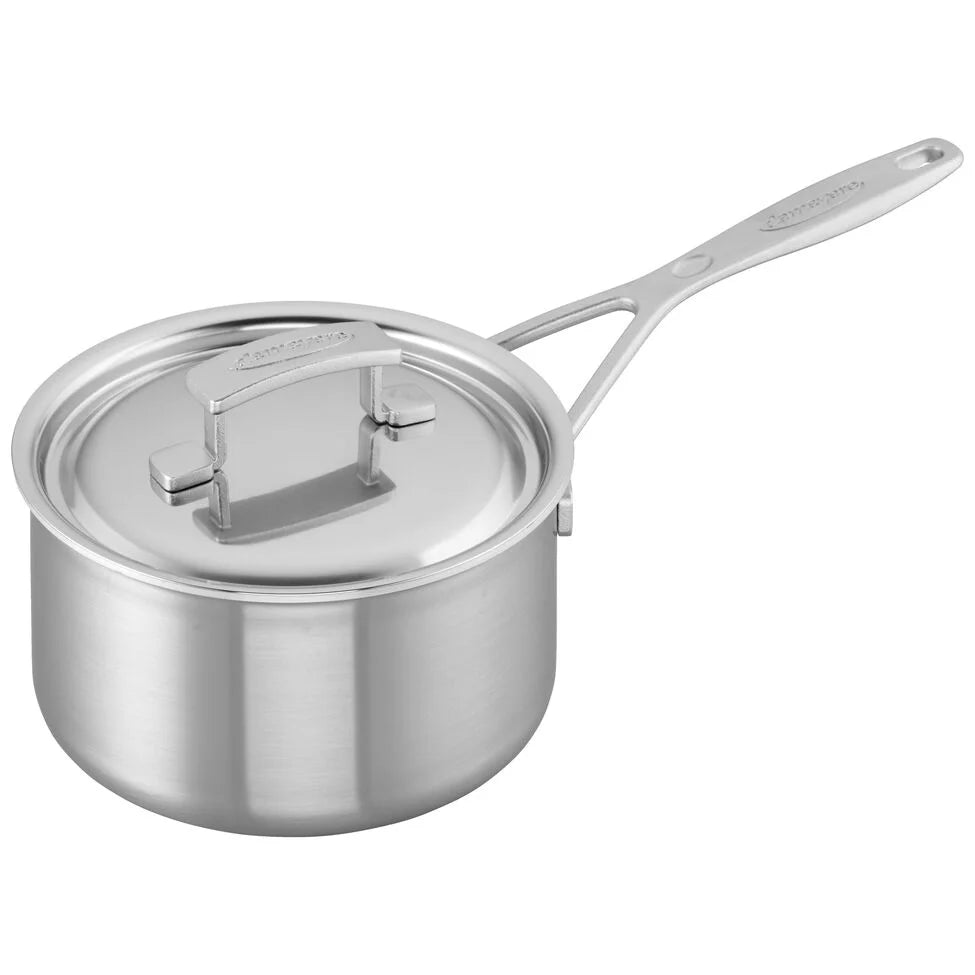2.25 qt Sauce Pan With Lid, 18/10 Stainless Steel