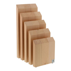 Beechwood, Upright Italian Magnetic Block - Natural