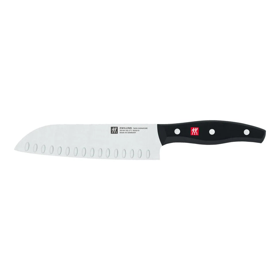 7-inch, Hollow Edge Santoku Knife