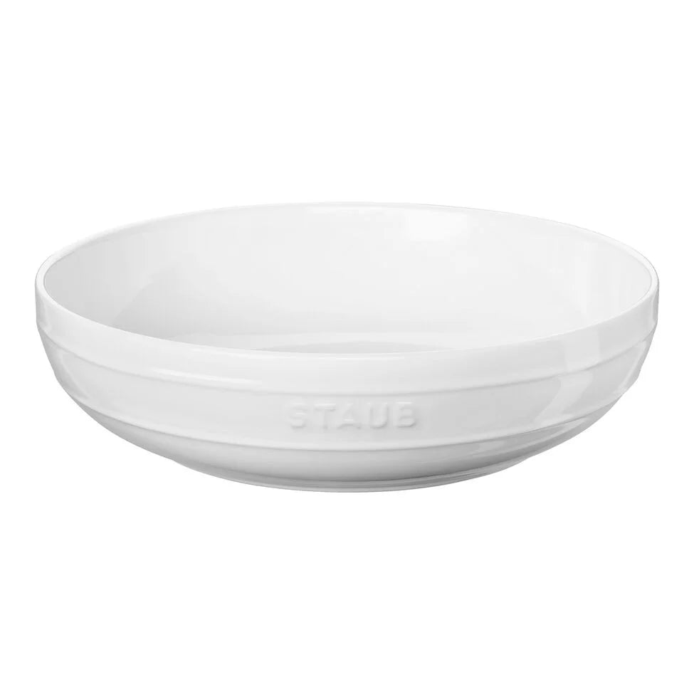 11.5-inch, Shallow Serving Bowl, white