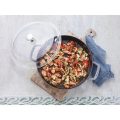 10-inch Glass Domed Lid