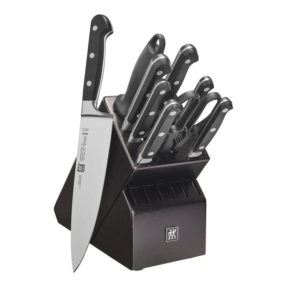 10-pc, Block Set with Black Rubberwood Block