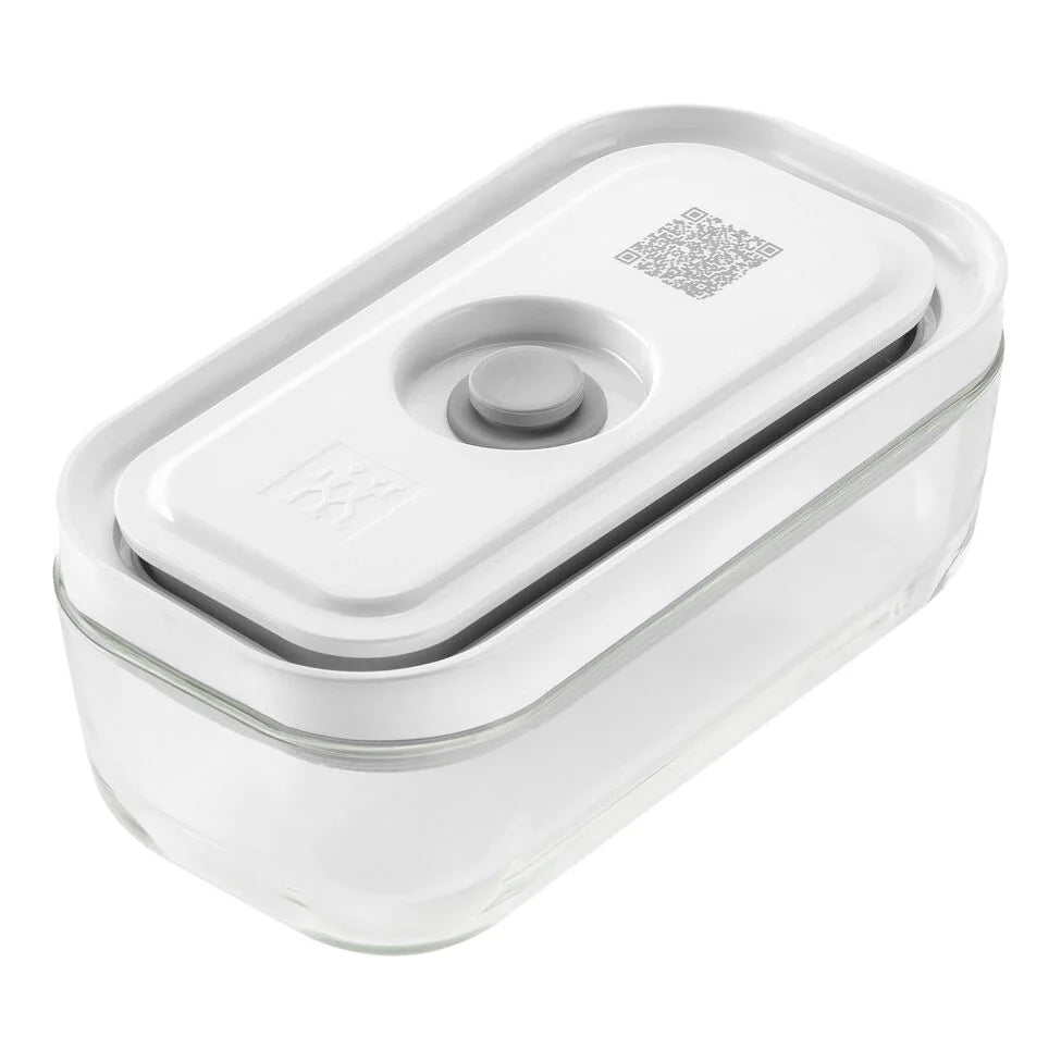 S, Vacuum Container, Glass, Grey