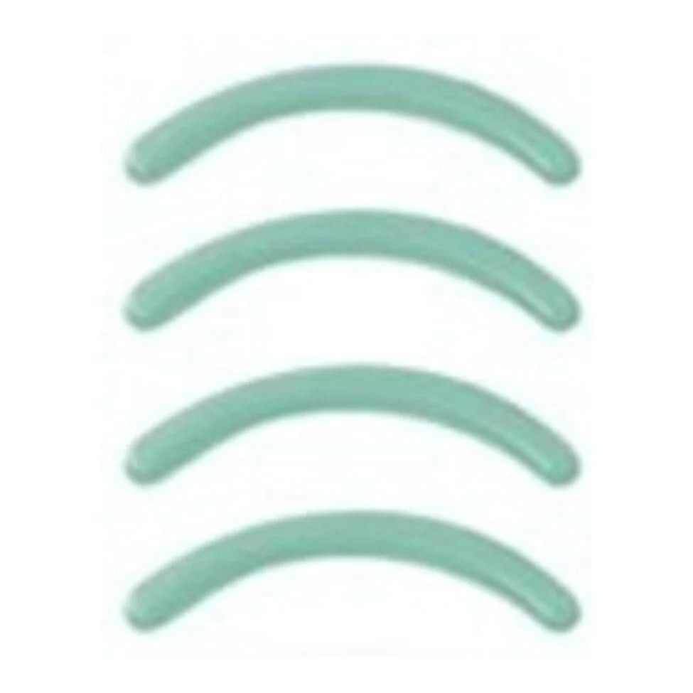 Replacement pads for eyelash curler, 4-pc | silicone | Turquoise