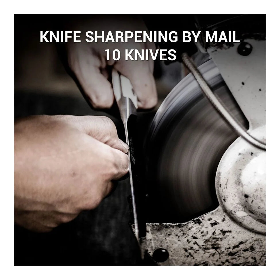 Knife Aid Professional Knife Sharpening by Mail, 10 knives