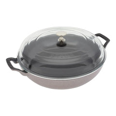 3.5 qt, Braiser With Glass Lid, Lilac