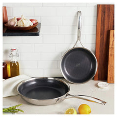 2-pc, Ceramic Hybrid Frying Pan Set