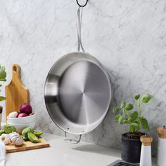 3 Ply, 14-inch, 18/10 Stainless Steel, Frying Pan