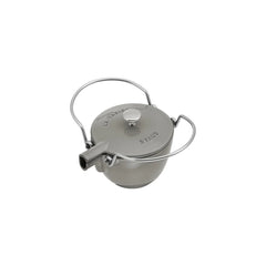 1 qt, Round, Tea Kettle, Graphite Grey
