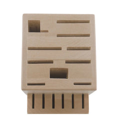 Birch, TWIN Birchwood Knife Block Empty