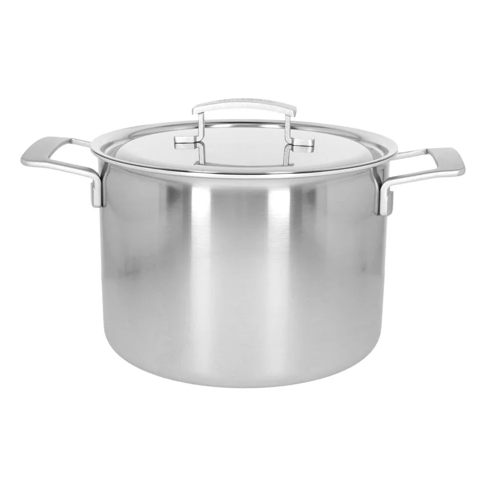 8.5 qt Stock Pot With Lid, 18/10 Stainless Steel