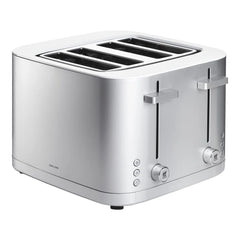 4 Short Slots Toaster, Silver