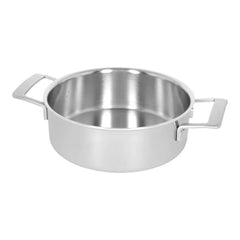 3.5 qt, Deep Sauté Pan With Double Handle And Lid