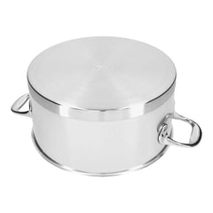5.5 qt, 18/10 Stainless Steel, Dutch Oven With Lid