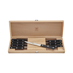 8-pc, Steak Knife Set With Wood Presentation Case