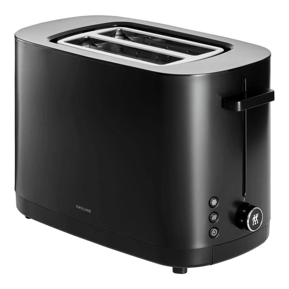 2 Short Slots Toaster, Black Matte