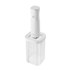 CUBE Container 2S / 11 cm, 0.875 Qt, Transparent-white
