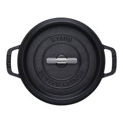 4 qt, Round, Dutch Oven Buster And Punch, Black Matte