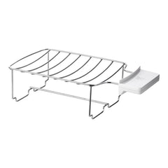 Bun Warmer - Small, 2 short slots, silver