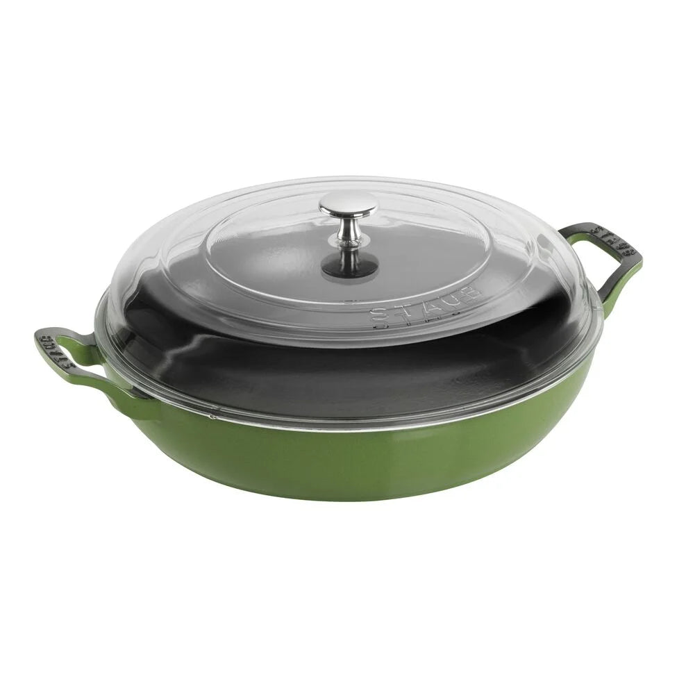 3.5 qt, Saute Pan With Glass Lid, Pistachio