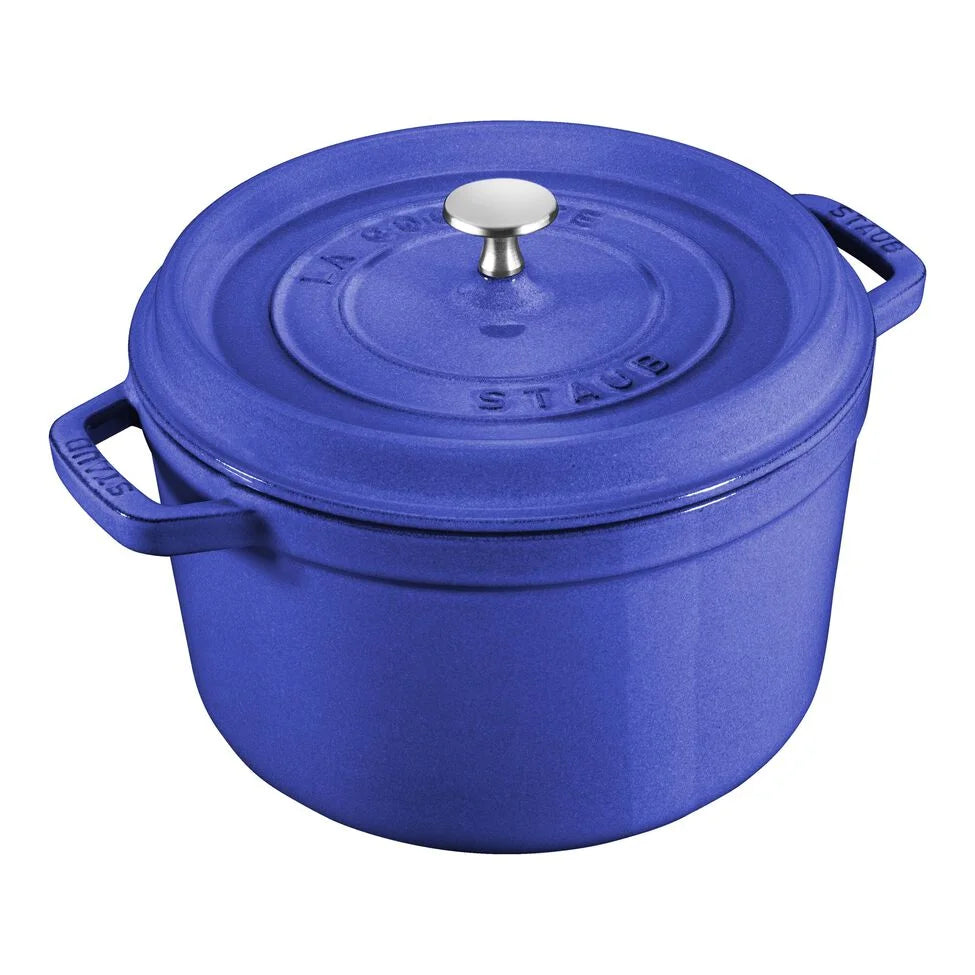 5 qt, Round, Tall Dutch Oven, Blueberry